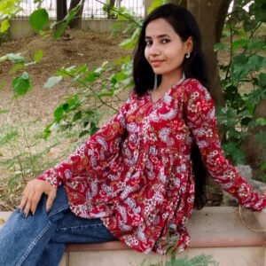 Gulaabo Floral Flare Kurti