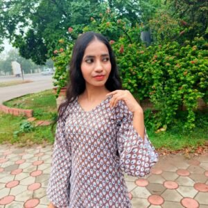 Lata - bell sleeve kurti